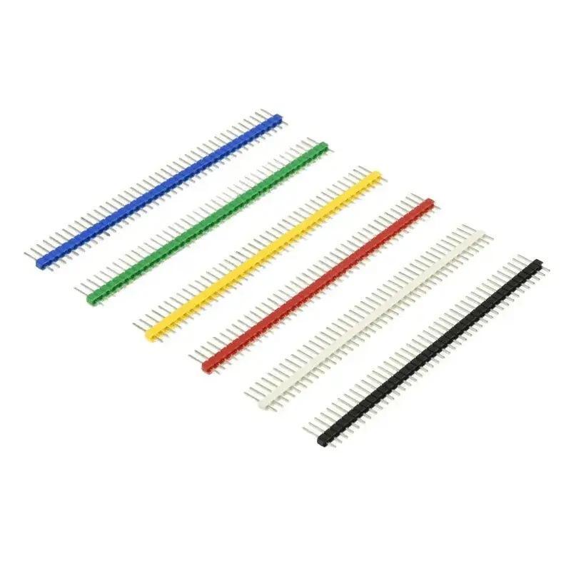 Vysoce Kvalitní Kolíková lišta 1 x 40 pinů, rozteč 2.54 mm