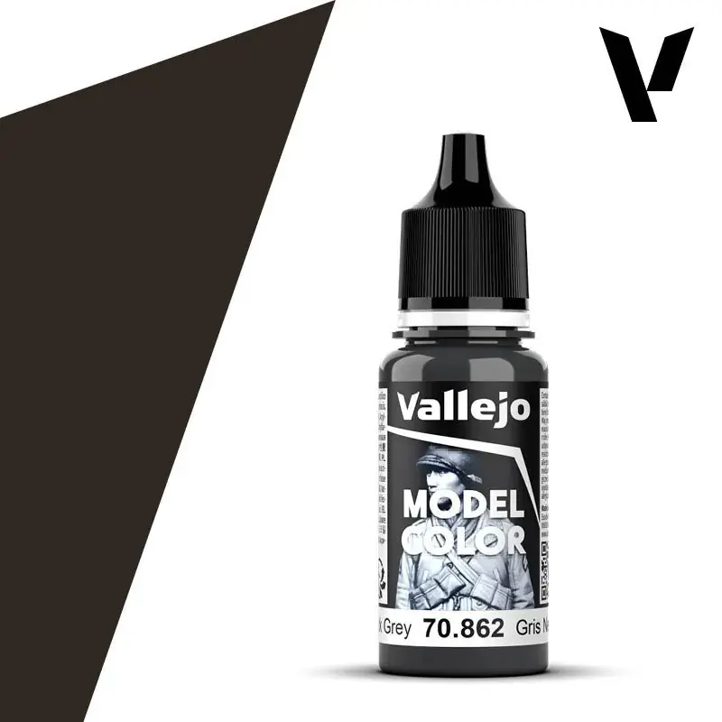 Vallejo Model Color 70862 Black Grey (17ml) Objednat Nyní