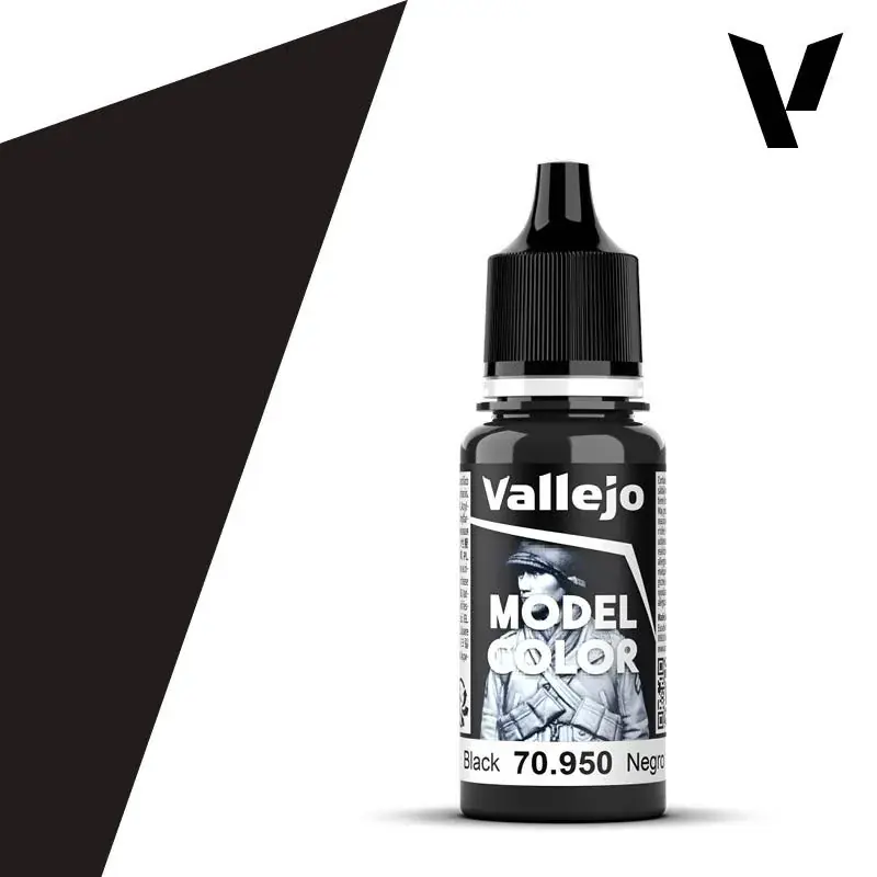 Vallejo Model Color 70950 Black (17ml) Objednat Nyní