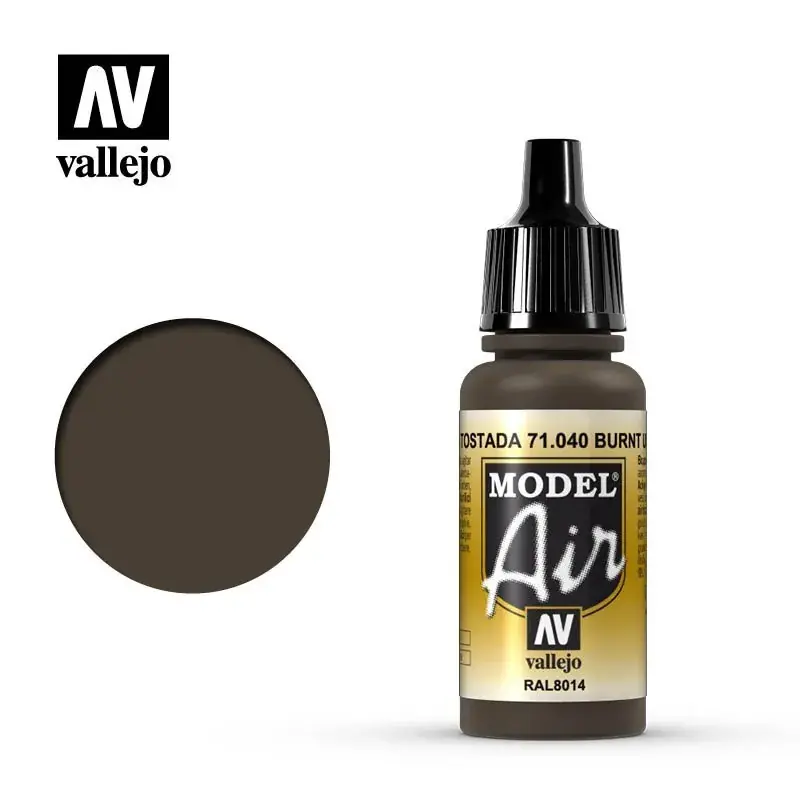 Vallejo Model Air 71040 Burnt Umber (17ml) Odeslání Ihned