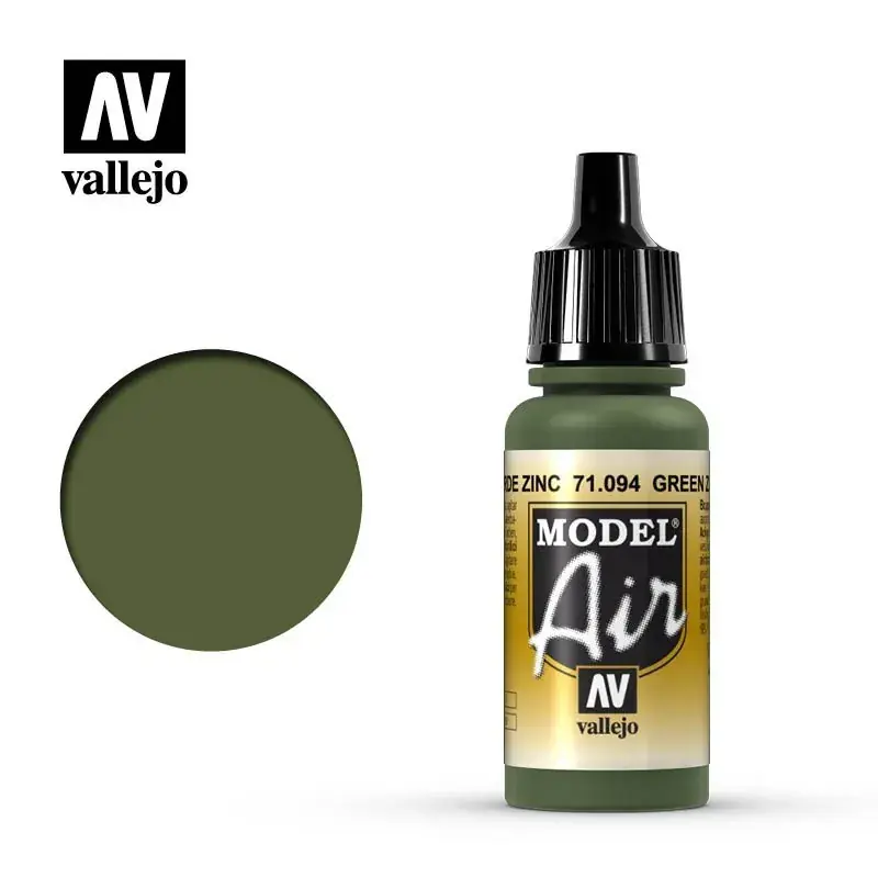Zlevněný Vallejo Model Air 71094 Green Zinc Chromate (17ml)