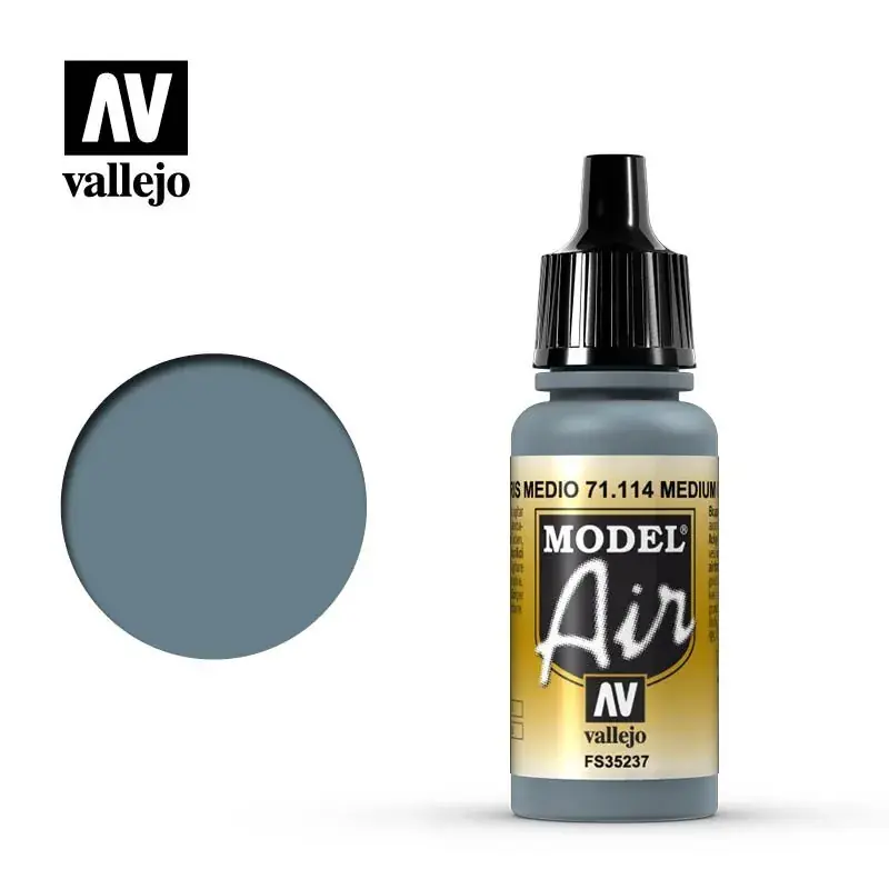 Vallejo Model Air 71114 Medium Grey (17ml) Sleva