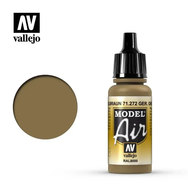 Pouze Dnes Vallejo Model Air 71272 Ger. Yellow Brown (17ml)