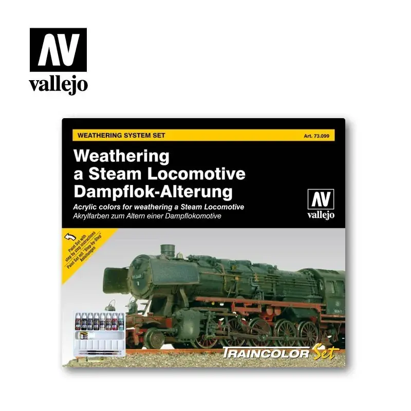 Vallejo Model Color Weathering Set 73099 Train Weathering (9) Hit Sezóny