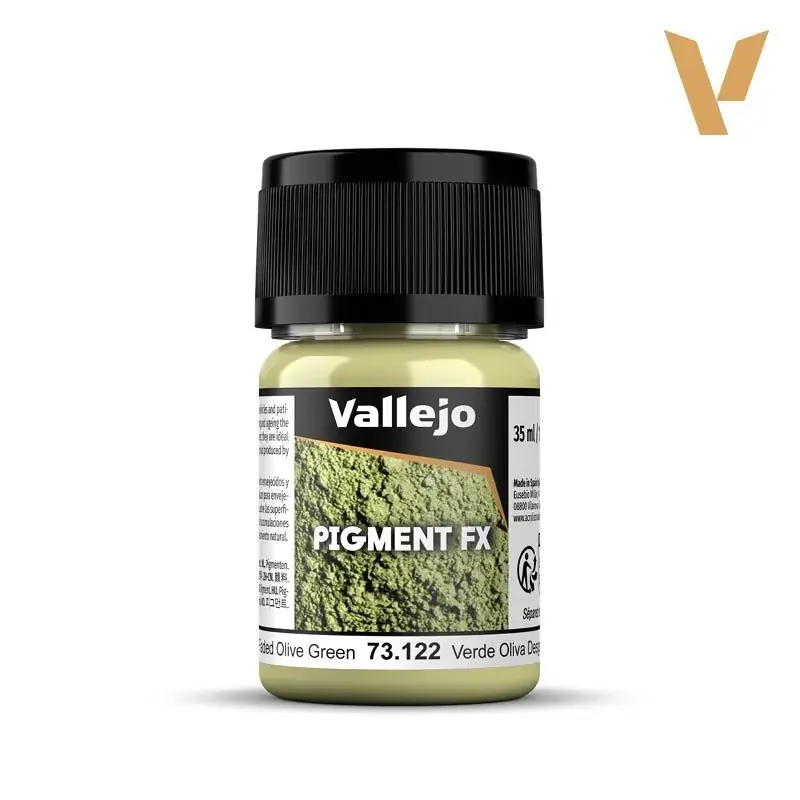 Vallejo Pigments 73122 Faded Olive Green (35ml) Aktuální