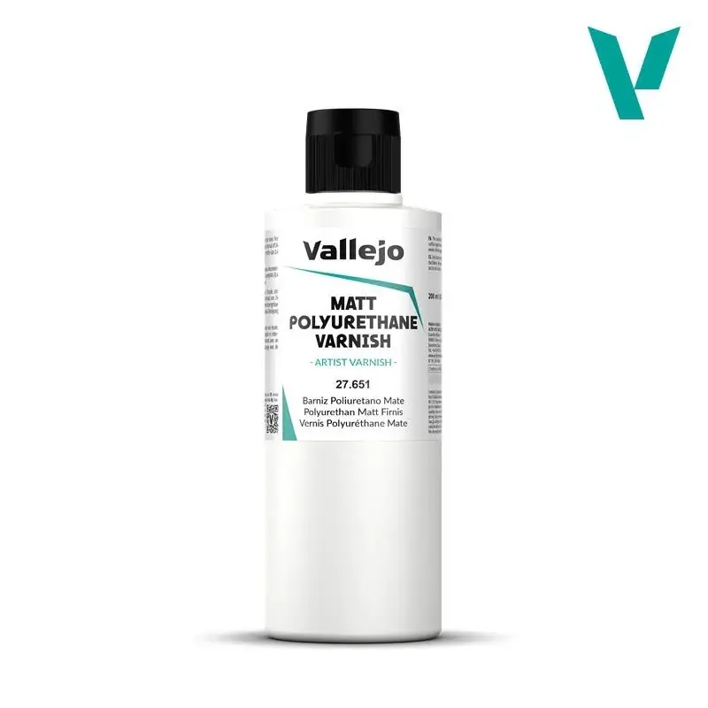 Vallejo 27651 Polyurethane Matt Varnish (200ml) Nová Kolekce