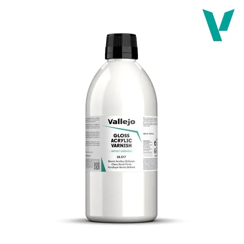 Vallejo 28519 Permanent Varnish Satin (500ml) Aktuální