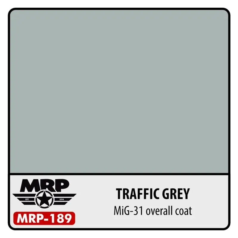 Traffic Grey (for MiG-25 and MiG-31 overall coat) (30 ml) Akční Cena