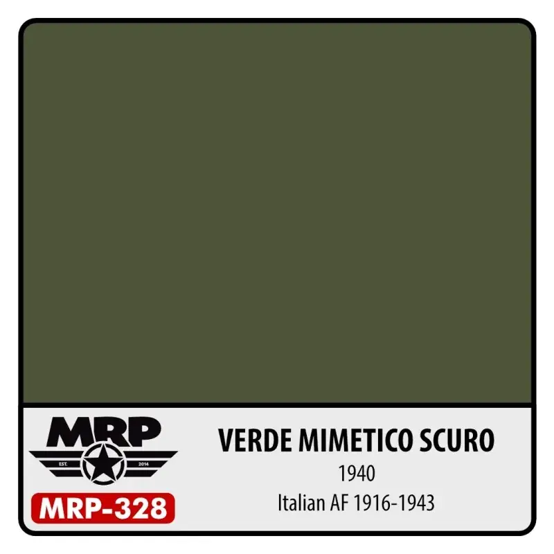 Časově Omezené Verde Mimetico Scuro – 1940 (Italian AF 1916-43) (30 ml)