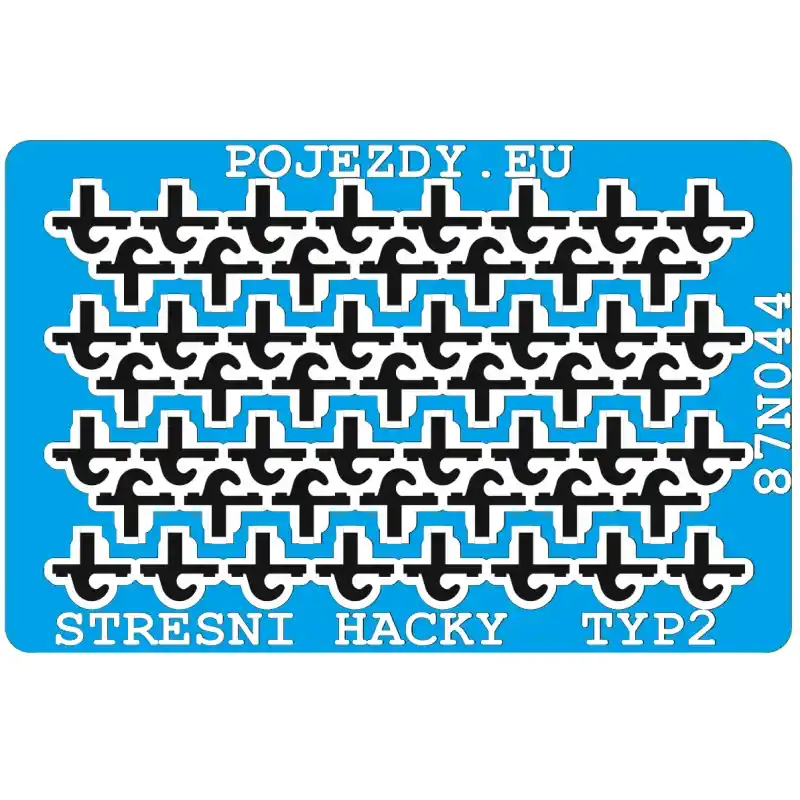 H0 - Střešní háčky (lept) Nová Kolekce