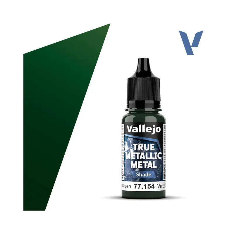 Dusken Green (Shade) - Vallejo True Metallic Metal 77154 (18ml) Aktuální
