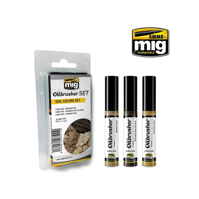 Soil Colors OILBRUSHER SET Nejprodávanější