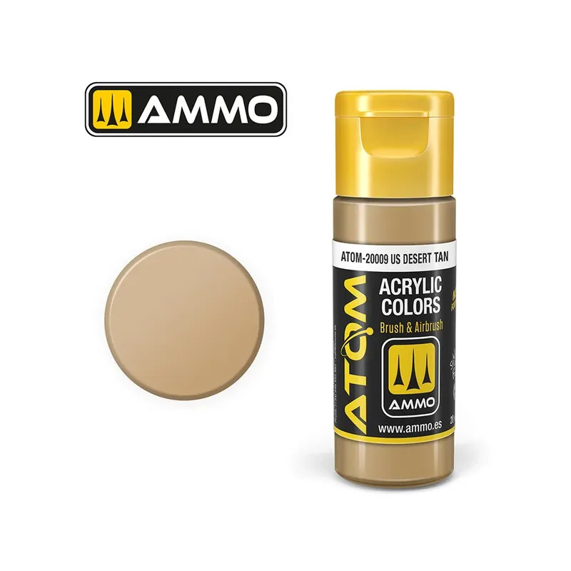 ATOM COLOR US Desert Tan (20ml) Speciální Cena