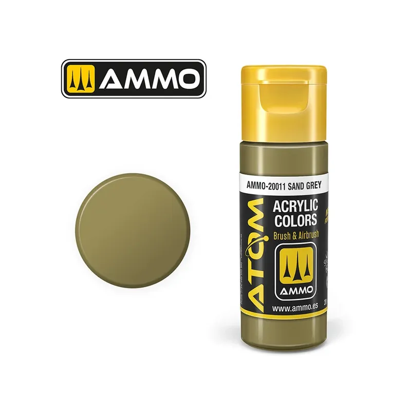 ATOM COLOR Sand Grey (20ml) Levný
