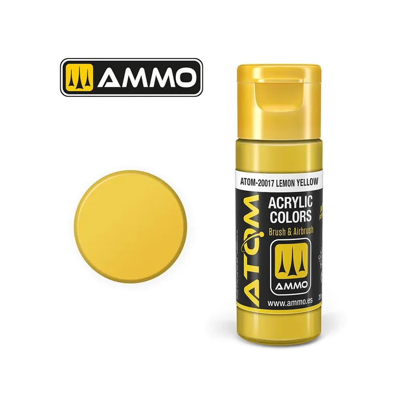 ATOM COLOR Lemon Yellow (20ml) Odeslání Ihned