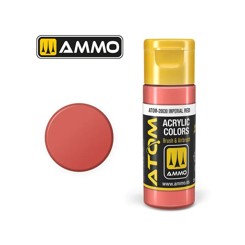 Originální ATOM COLOR Imperial Red (20ml)