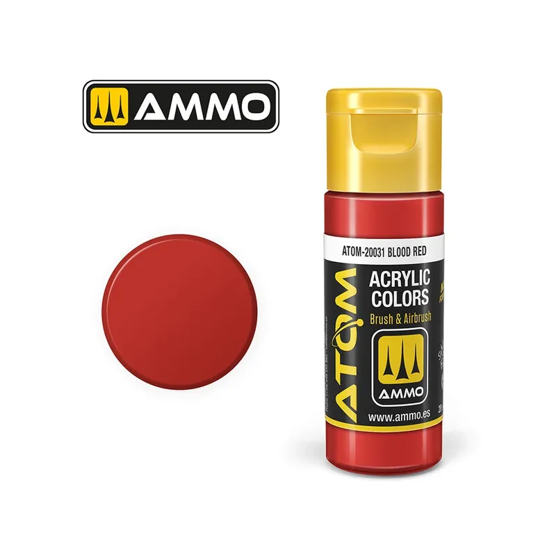 Must-Have ATOM COLOR Blood Red (20ml)