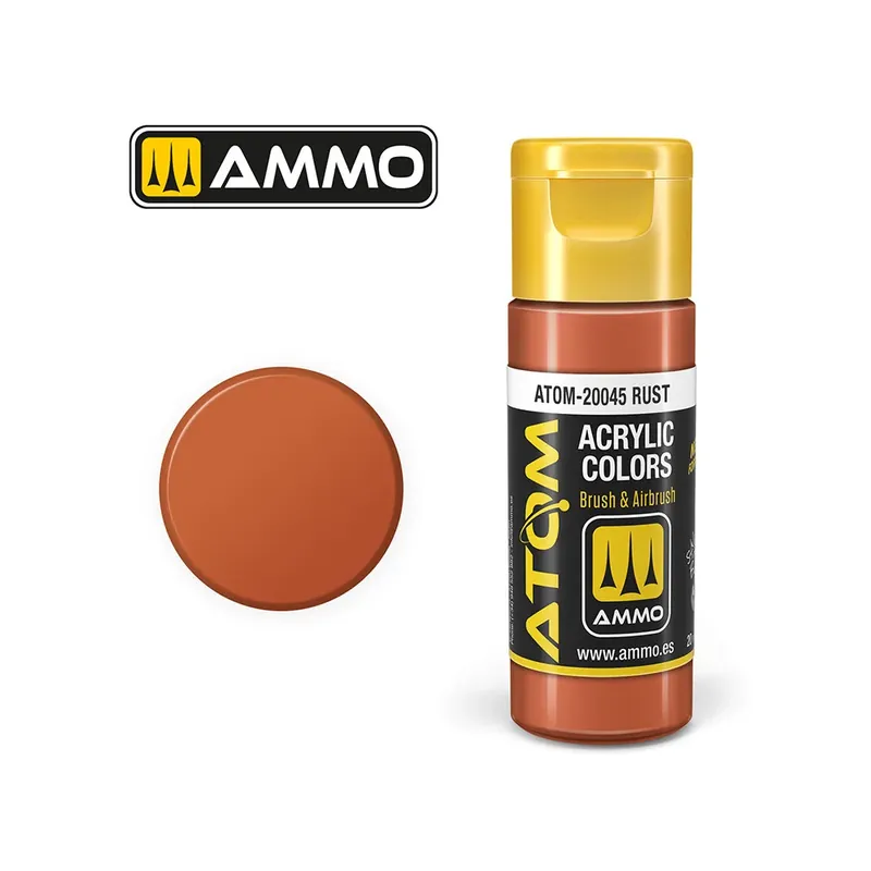 ATOM COLOR Rust (20ml) Cenová Bomba