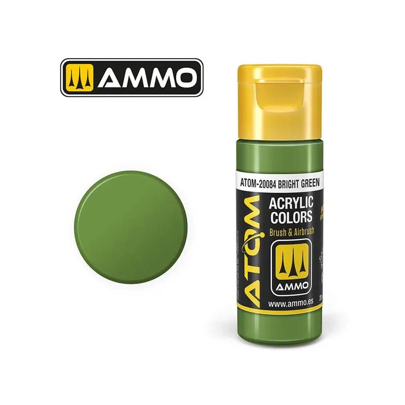 Nejlepší Cena ATOM COLOR Bright Green (20ml)
