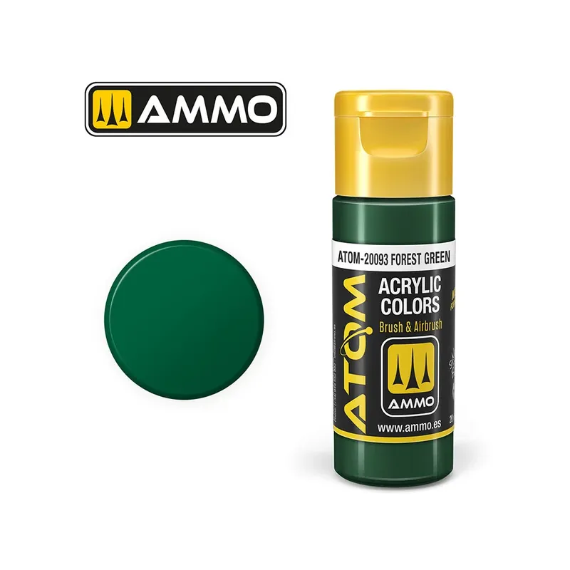 ATOM COLOR Forest Green (20ml) Top Prodej