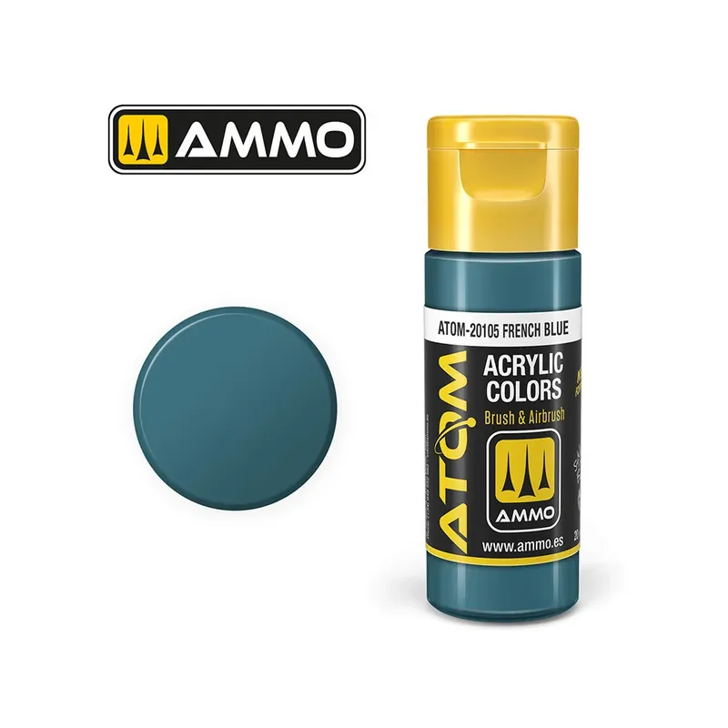ATOM COLOR French Blue (20ml) Výprodej