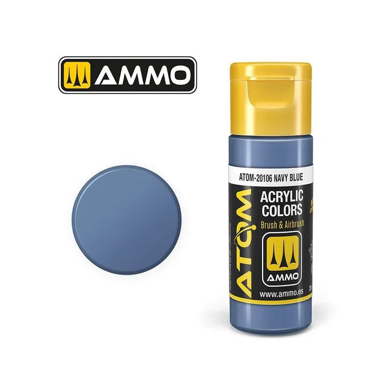 ATOM COLOR Navy Blue (20ml) Cenový Hit