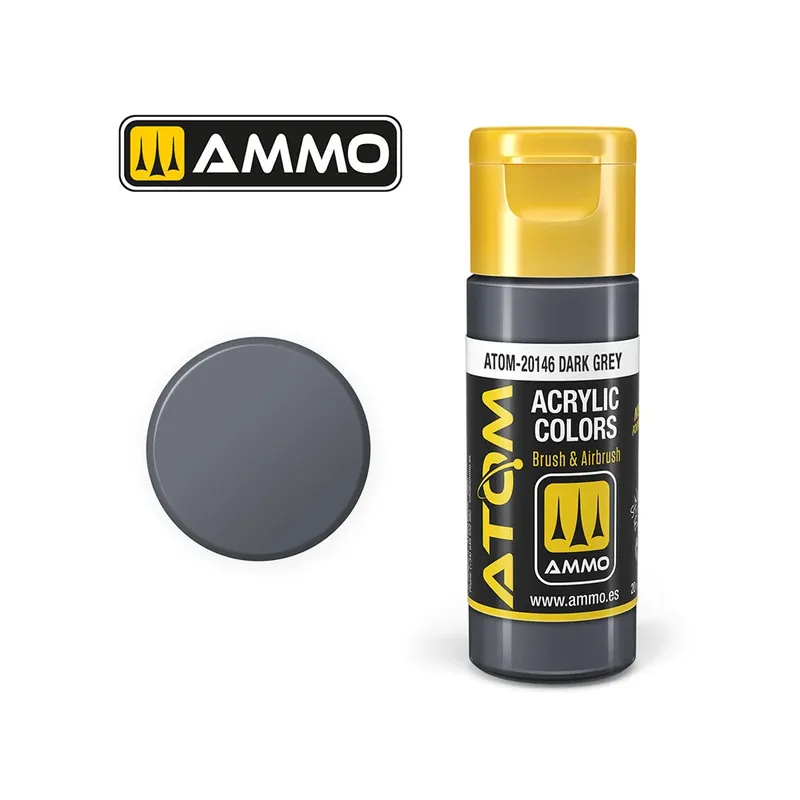 ATOM COLOR Dark Grey (20ml) Odeslání Ihned