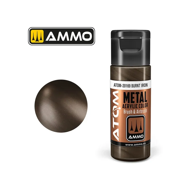 ATOM METALLIC Burnt Iron (20ml) Sleva