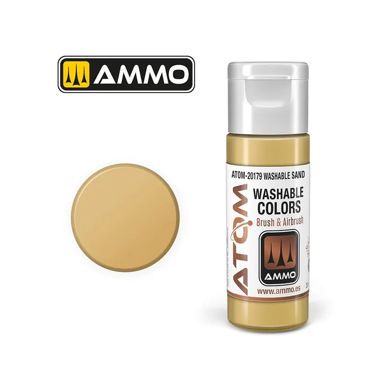 Cenová Bomba ATOM WASHABLE Sand (20ml)
