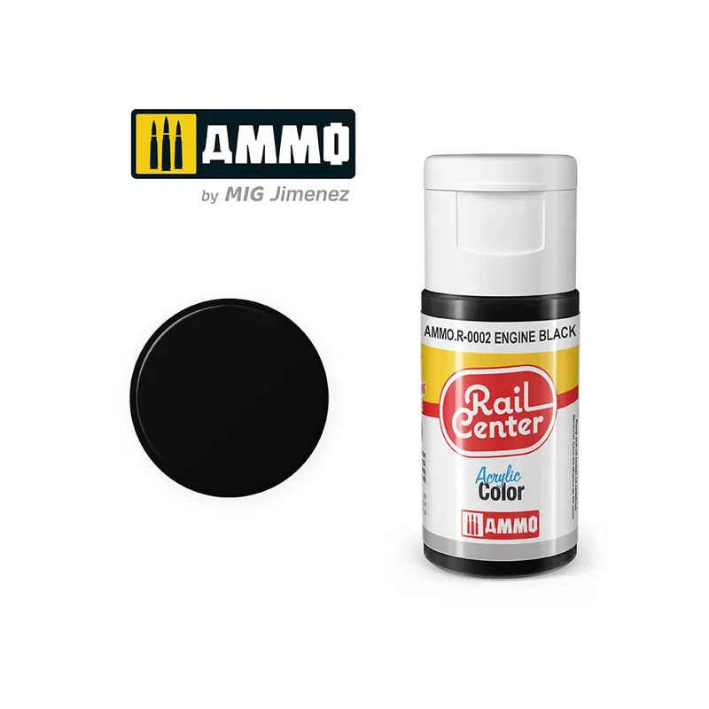 Nakupujte Hned RAIL CENTER Engine Black (20ml)