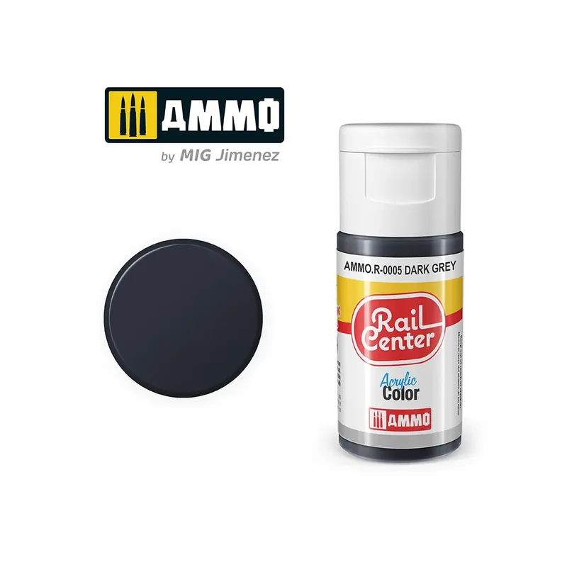 Aktuální RAIL CENTER Dark Grey (20ml)