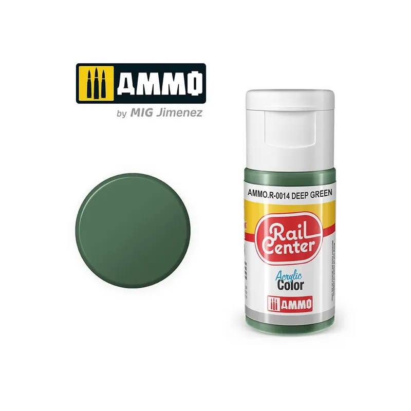 Vrácení Zdarma RAIL CENTER Deep Green (20ml)