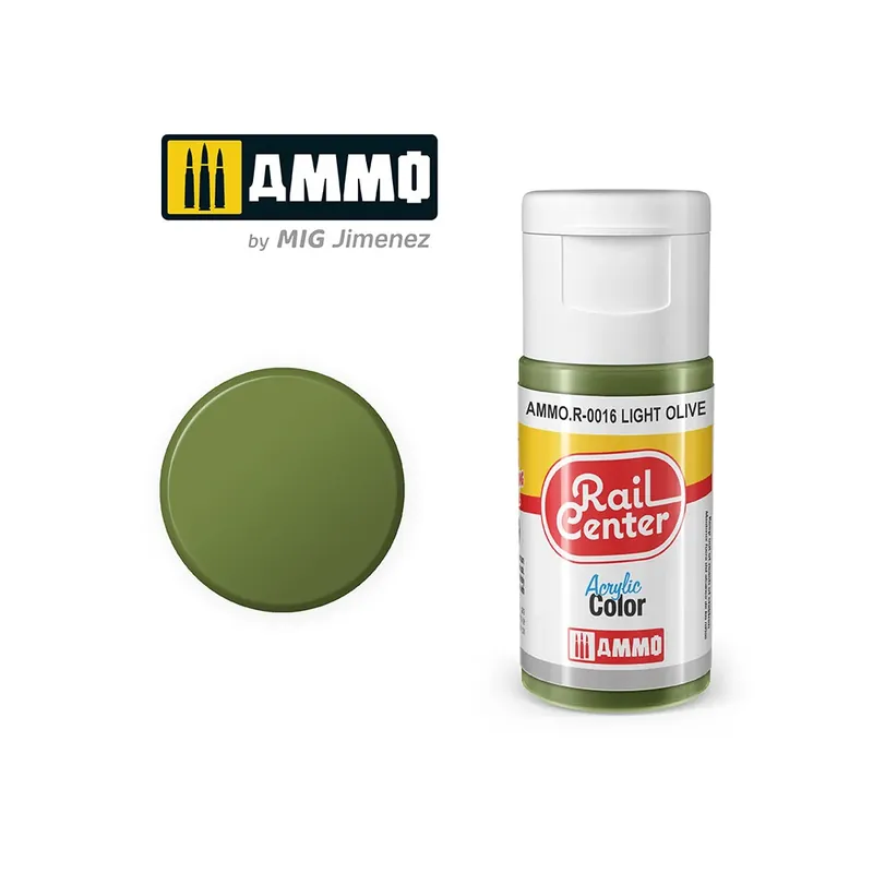 Výhodná Nabídka RAIL CENTER Light Olive (20ml)
