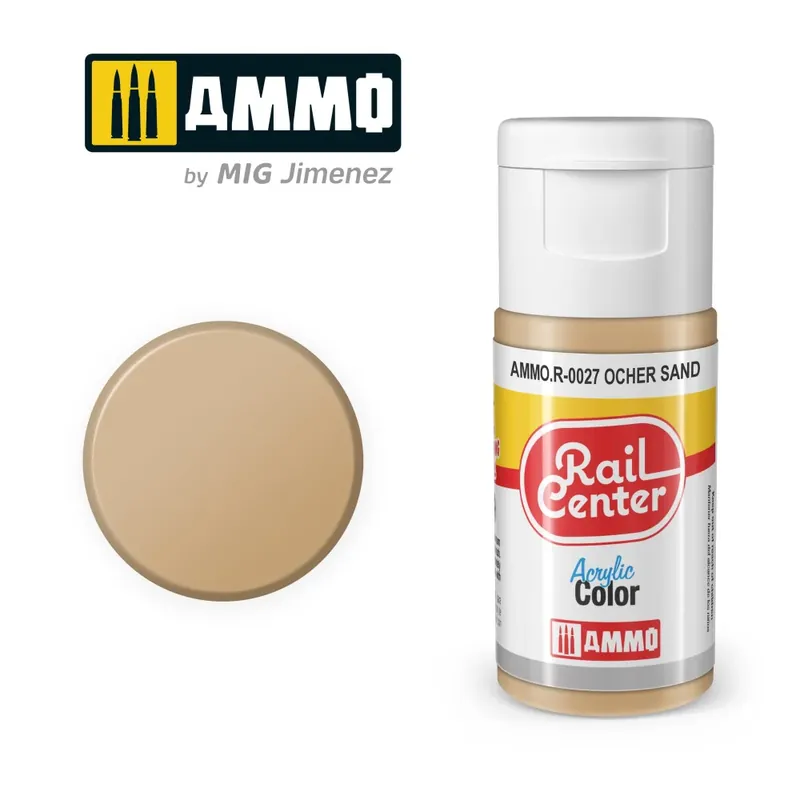 RAIL CENTER Ochre Sand (20ml) Značkový