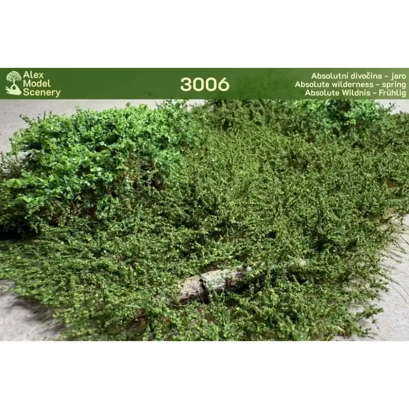 Nová Kolekce Absolutní divočina - jaro (travní foliáž Alex Model Scenery 3006)