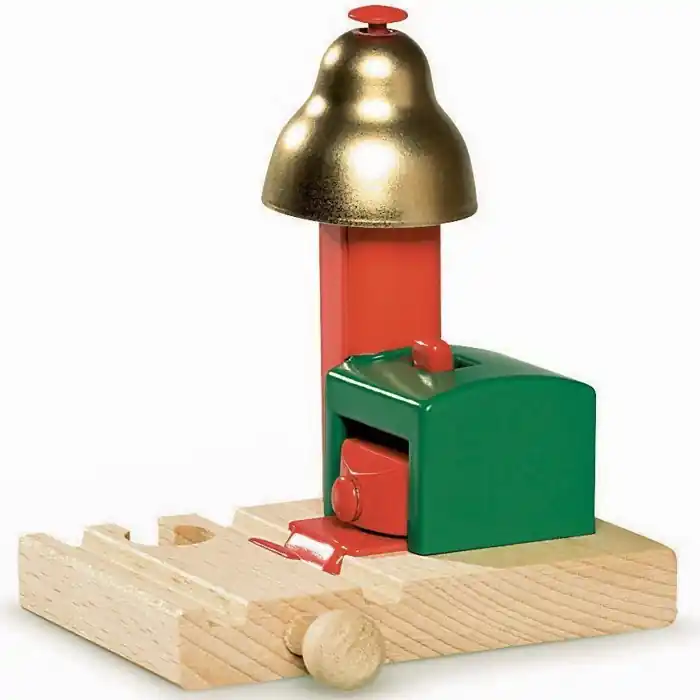 Vláčkodráha budovy - Magnetická zvuková signalizace (Brio) Novinka