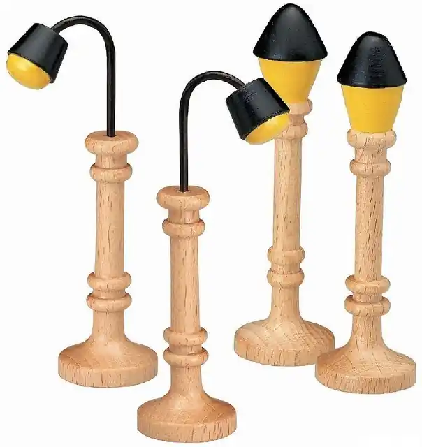 Vláčkodráha doplněk - Pouliční lampy, 4ks (Maxim) Odeslání Ihned