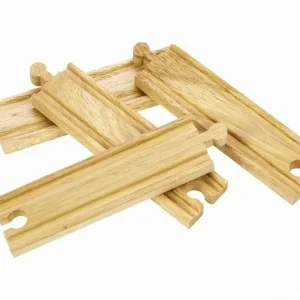 Akce Vláčkodráha koleje - Rovinka střední, 4ks (Bigjigs)