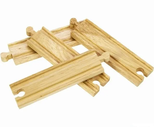 Akce Vláčkodráha koleje - Rovinka střední, 4ks (Bigjigs)