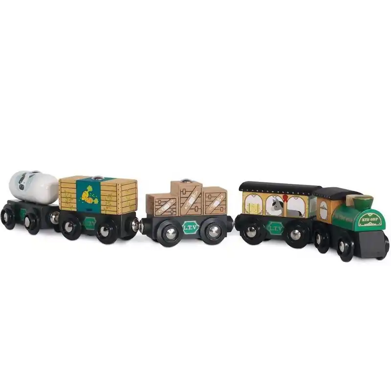 Oblíbený Vláčkodráha vláček - Nákladní vlak Green (Le Toy Van)