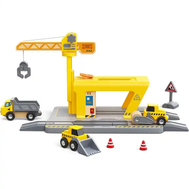 Speciální Cena Vláčkodráha budova - Konstrukční set (Hape)