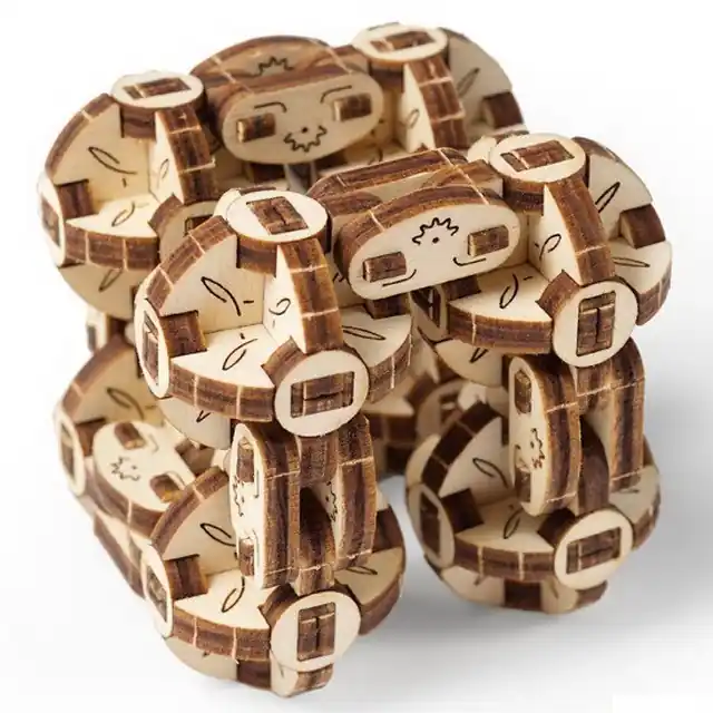 Cenový Hit 3D mechanický model - Mini, Flexi-Cubus (Ugears)