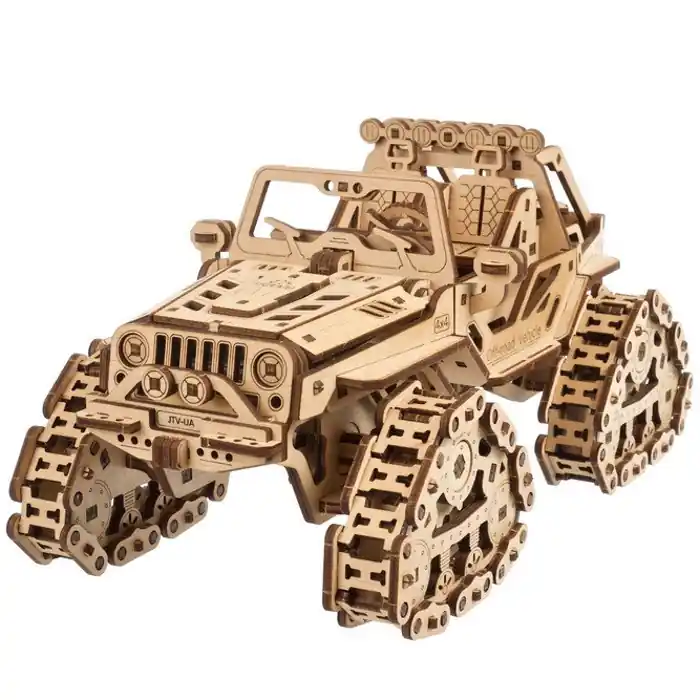 Horká Nabídka 3D mechanický model - Auto Off-Road pásové terénní (Ugears)