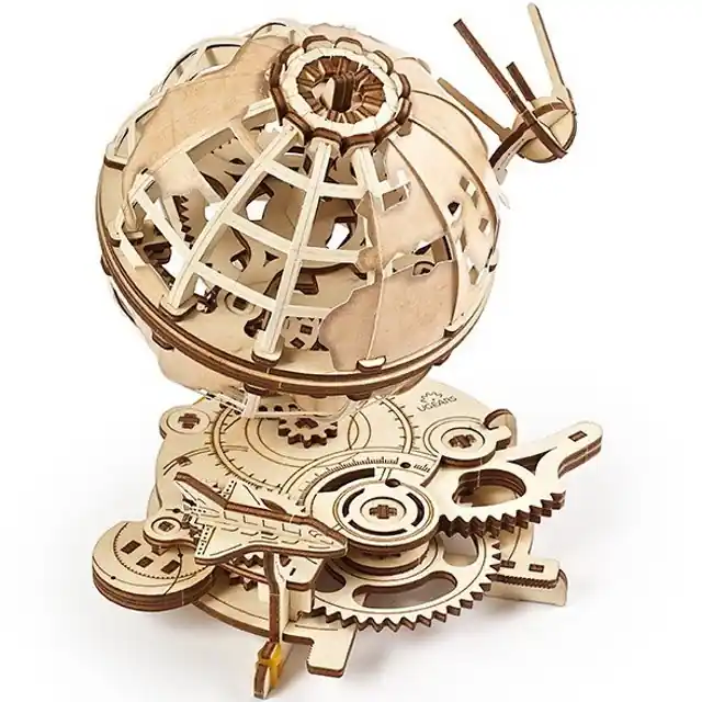 3D mechanický model - Glóbus (Ugears) Výprodej