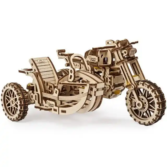 Dokud Zásoby Vydrží 3D mechanický model - Motorka s vozíkem Scrambler UGR-10 (Ugeras)