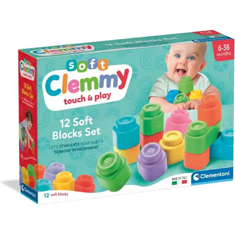 Oblíbený Clemmy baby soft - Kostky, 12ks v krabici