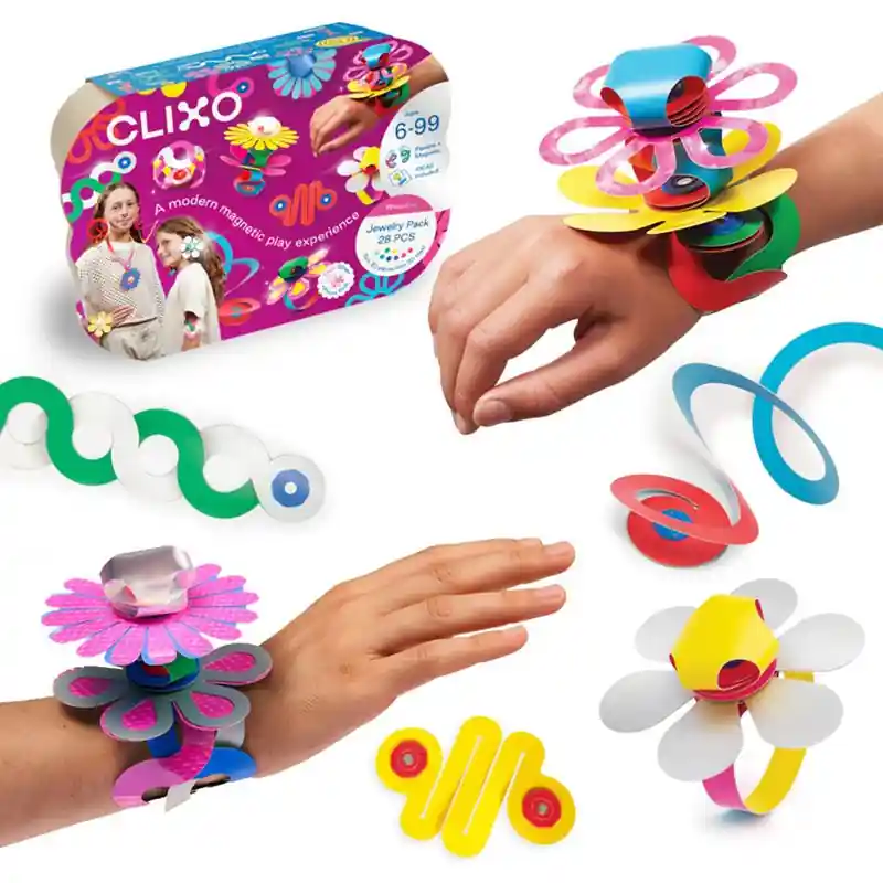CLIXO - Jewelry magnetická stavebnice, 28 kusů Pouze Dnes