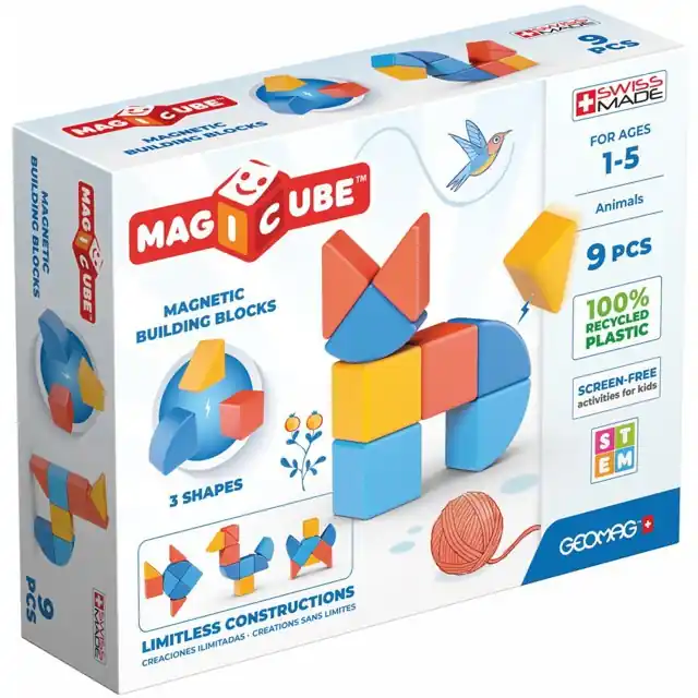 Sleva Geomag - Magicube, Shapes 9 kostek
