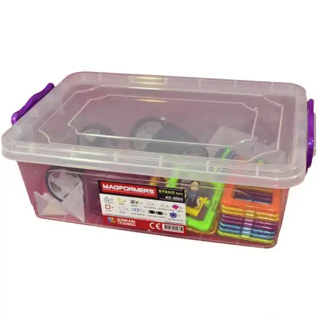 Cenově Výhodný Magformers - Box Stego 2023, 43 dílků