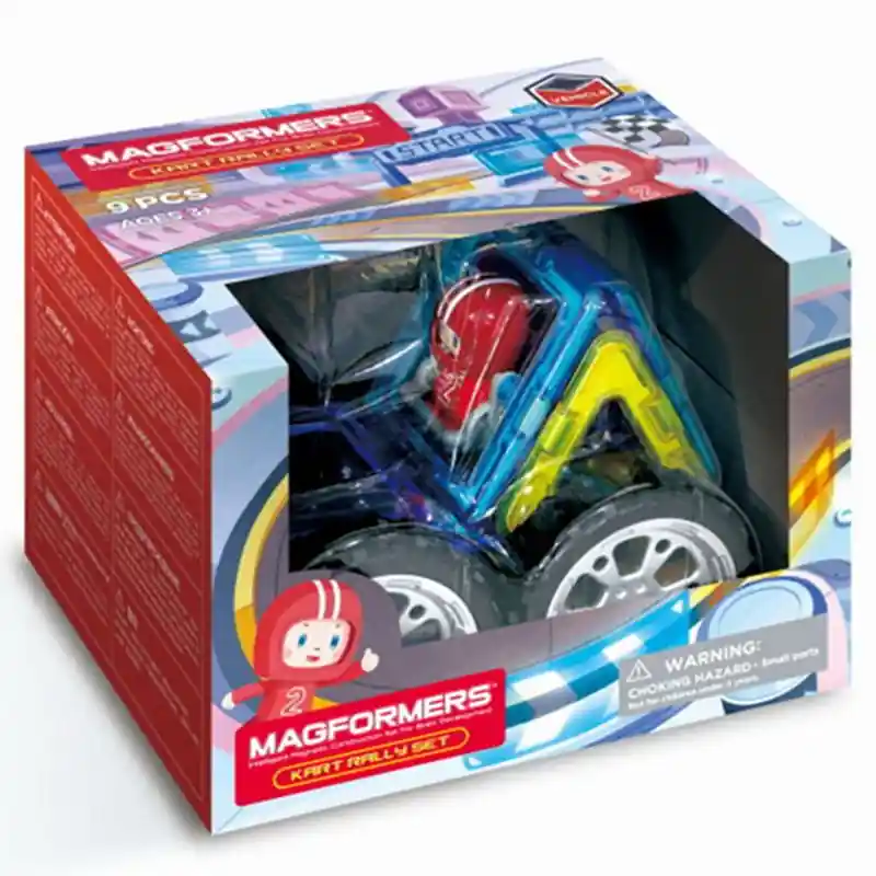 Magformers - Motokára Rally, 9 dílků Výprodej